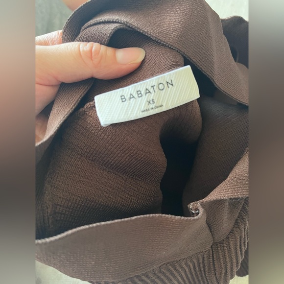 Babaton Ribbed Criss Cross Top - Picture 5 of 9